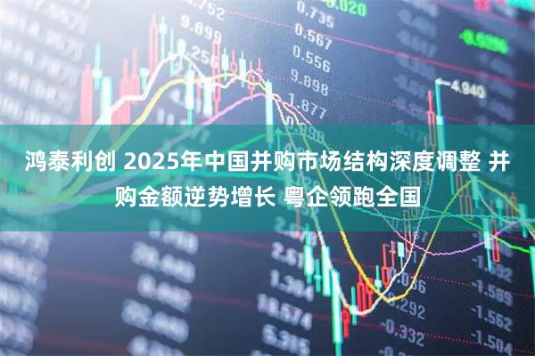 鸿泰利创 2025年中国并购市场结构深度调整 并购金额逆势增长 粤企领跑全国