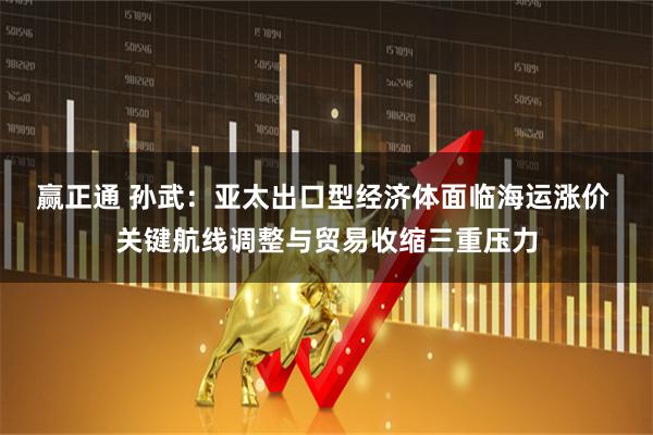 赢正通 孙武：亚太出口型经济体面临海运涨价 关键航线调整与贸易收缩三重压力